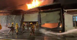 Bomberos comparte impresionantes videos del operativo contra incendio en San José