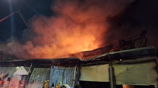 Incendio consume más de 3.000 metros cuadrados en San José