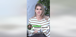 (Video) Zelenski invita a Laura Fernández a visitar Ucrania