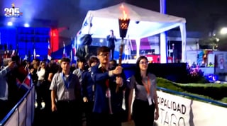 (Video) Así llegó la Antorcha de la Independencia a Cartago