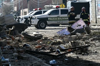 Reportan 14 personas desaparecidas en Bolivia tras explosiones en recinto militar