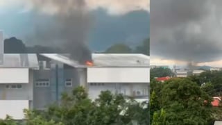 Incendio afectó uno de los pisos del Inifar en la UCR