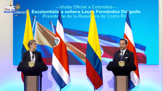 Gobierno analizará reciprocidad de visas entre Costa Rica y Colombia