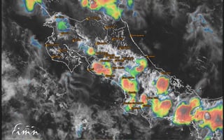Fuertes aguaceros y rayería marcarán la tarde y noche por onda tropical