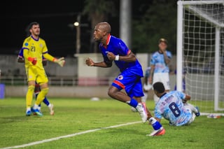 Haití celebra su gol. Foto Concacaf.
