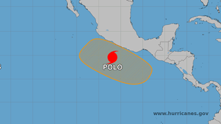 Polo se fortalece a huracán categoría 4 en Pacífico mexicano