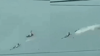 (Video) Así fue el choque de aviones militares que dejó cuatro muertos en Filipinas