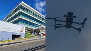 Sala IV da tres días a Gobierno para explicar uso de drones en inauguración del Cacco