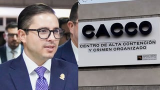 (Video) Ministro se contradice sobre mezclar reos en el CACCO