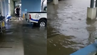 (Video) Hospital de Guápiles inundado