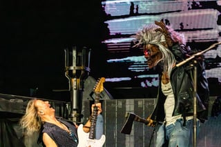 Iron Maiden celebra 50 años en el Estadio Nacional con una noche de clásicos y fuego