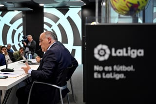 Javier Tebas se expone a grave sanción por comparar al Madrid con comunicación nazi