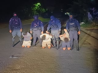Detienen a sospechosos de asesinato ocurrido en Santa Cruz