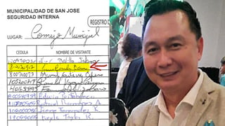 Regidor denuncia ante Fiscalía visita de extraditable Tam al Concejo de San José