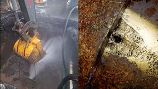 Fuga en tubería principal deja sin agua a cuatro distritos de San José