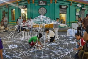 Catapulta, tejido colectivo. Costa Rica y El Salvador, 2015. Cortesía de los artistas.
