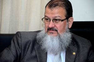 Gerardo Vargas Varela: "Rodríguez está muy activo en contra del informe". (CRH).