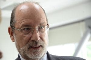 Henning Jensen, rector de la UCR. Archivo CRH
