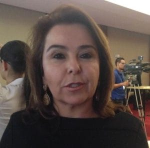 Laura Bonilla, presidenta de la Cámara de Exportadores de Costa Rica. CRH.