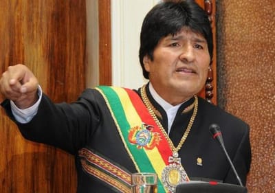 Evo Morales, expresidente de Bolivia. Foto tomada de videobolivia.com.