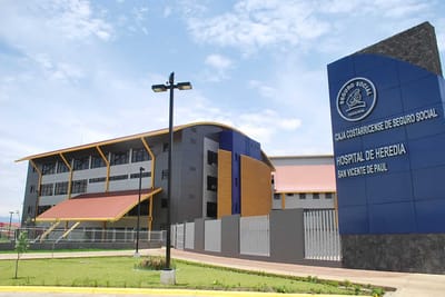 Hospital San Vicente de Paúl, Heredia. Foto: CCSS.