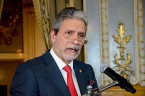 Mauricio Ventura, ministro de Turismo.