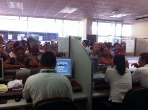 Las autoridades de Hacienda anunciaron un horario especial para la Aduana de Peñas Blancas. CRH.