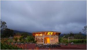 El laboratorio está ubicado en las faldas del volcán Arenal. (Foto cortesía).