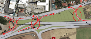 Intersección aeropuerto