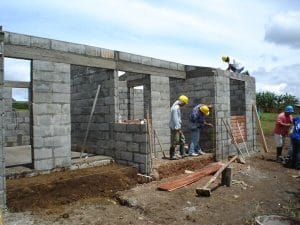 Construcción de viviendas. (Archivo/CRH).