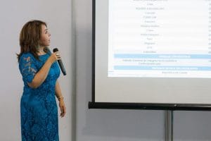 Laura Bonilla, presidenta de la Cámara de Exportadores de Costa Rica. (Archivo)