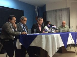 Édgar Gutiérrez, ministro de Ammbiente, explica el futuro de Kivú. CRH.