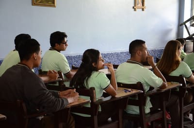 Estudiantes de secundaria. Imagen ilustrativa.