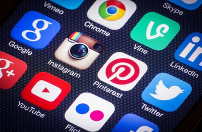 redes sociales móvil