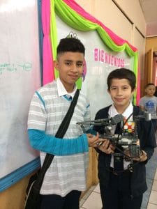 Alumnos desde 1° hasta 6° participaron. (Foto cortesía).