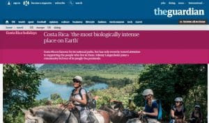 Imagen de la publicación hecha este domingo por el diario británico The Guardian. Captura de pantalla