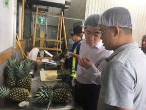 Inspección china. (Cortesía de Cadexco)