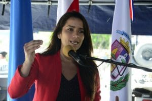 Liza Castillo, viceministra de Transportes, confirmó que trabajan en una propuesta para mejorar trabajo de los taxistas. Archivo CRH