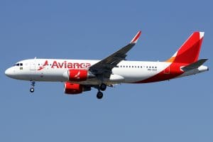 Avión Avianca