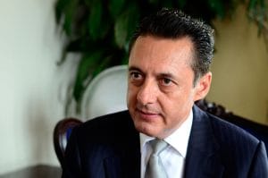 El candidato presidencial del PLN, Antonio Álvarez, indicó que su posición fue la de apoyar la moción. (CRH)