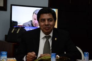 William Alvarado: "queda debiendo en materia de infraestructura pública". (Daniela Abarca/CRH).
