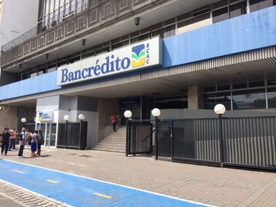 El proyecto de ley "ruinoso" para el Banco Crédito Agrícola de Cartago (Bancrédito) entró en una especie de limbo. (CRH).