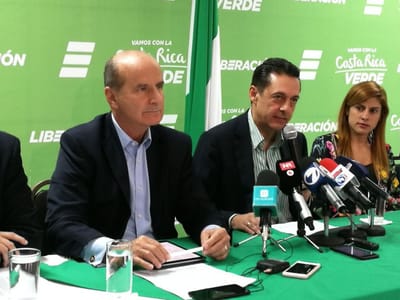El expresidente Figueres y Antonio Álvarez manejan la cúpula del PLN actualmente. (Foto: CRH)