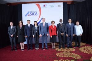 Hoy se realizó la sesión de Cancilleres del SICA en el Intercontinental. Foto: MREC