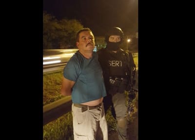 José Fabio Pizarro, exjefe de Fuerza Pública, tras su detención el miércoles 22 de junio de 2017. Archivo CRH