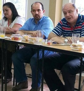 Johnny Leiva quien fue el jefe de campaña de Rofolfo Piza. Foto del Facebook del diputado.