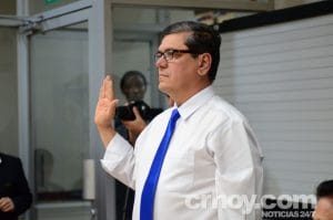 Daniel Gallardo, candidato a diputado por el partido cristiano Renovación Costarricense para 2018-2022.