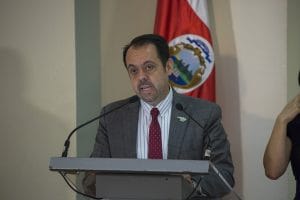 Alexander Mora, ministro del Comex. Foto: Casa Presidencial