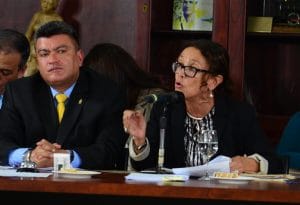 La diputada Patricia Mora dijo que no es de recibo negarse a interrogar a los 5 legisladores. (CRH)