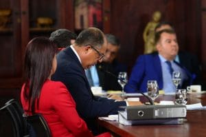 El presidente de la República, Luis Guillermo Solís, reconoció que participó en la sociedad. (CRH)